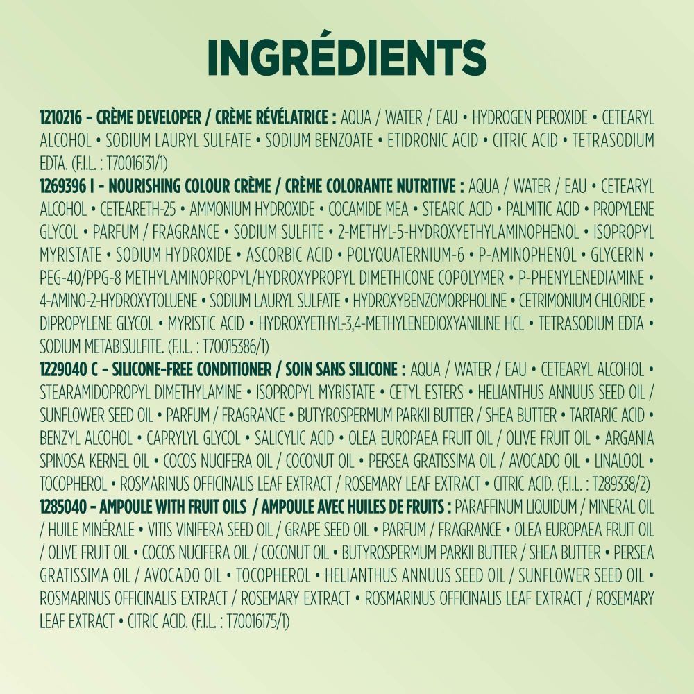 WFP 755029 ULTRA CREME 56 INGREDIENTS FR